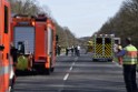 Schwerer VU Krad Fahrrad Koeln Porz Alte Koelnerstr P007